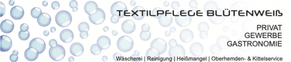 Textilpflege Blütenweiß